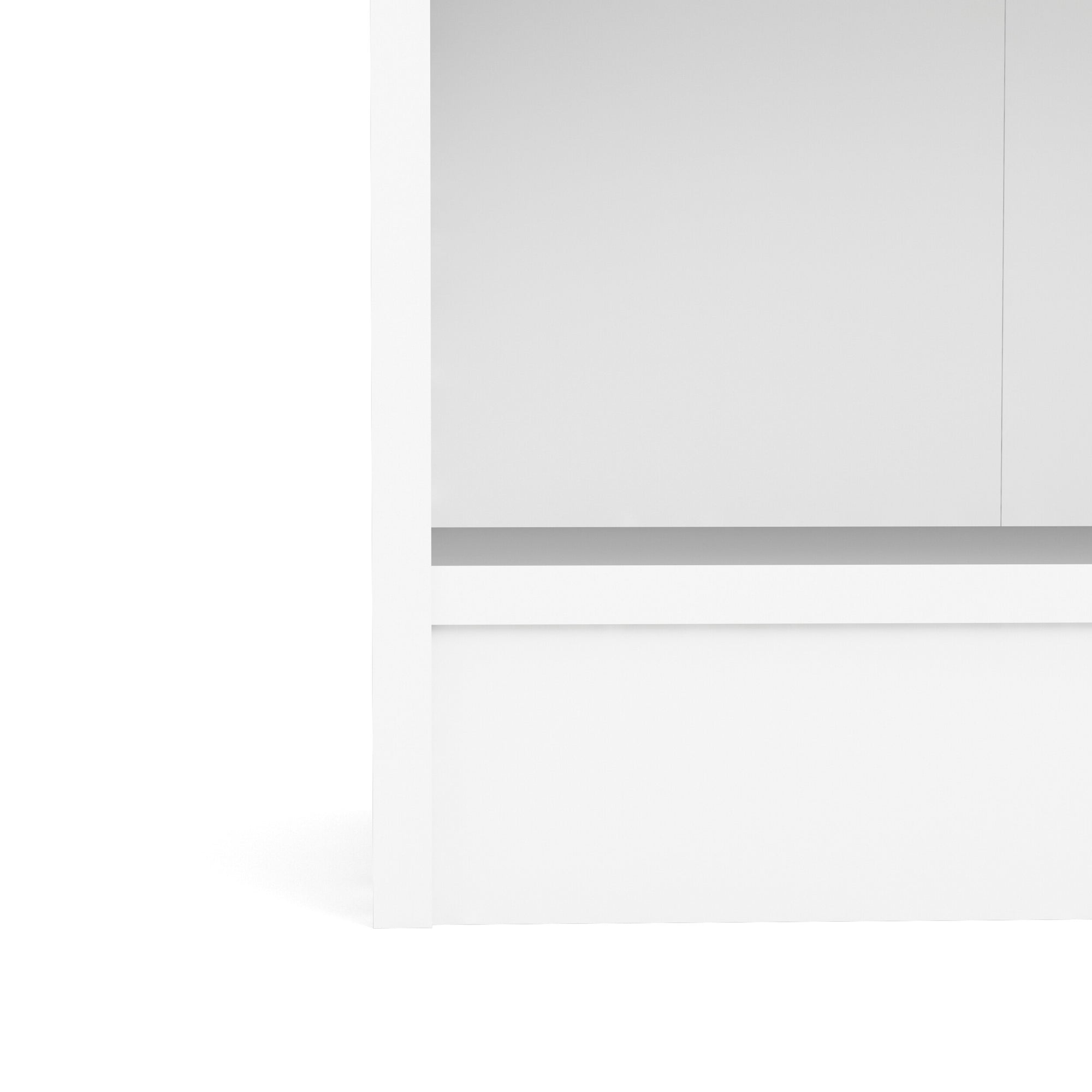 HAKULIN | יחידת מדפים ממלמין, עם מדפים פתוחים