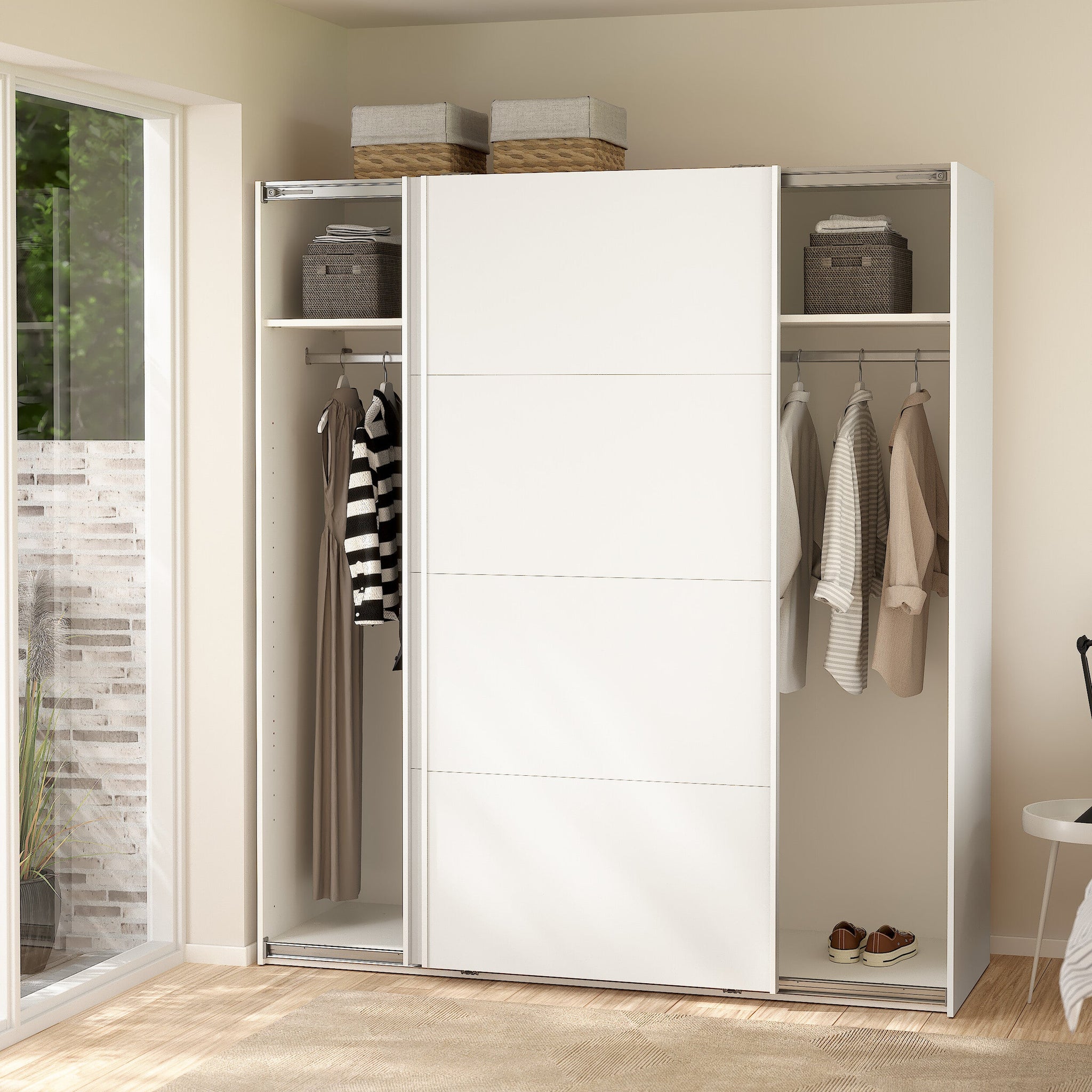 TORM | ארון דלתות הזזה בחיפוי מלמין