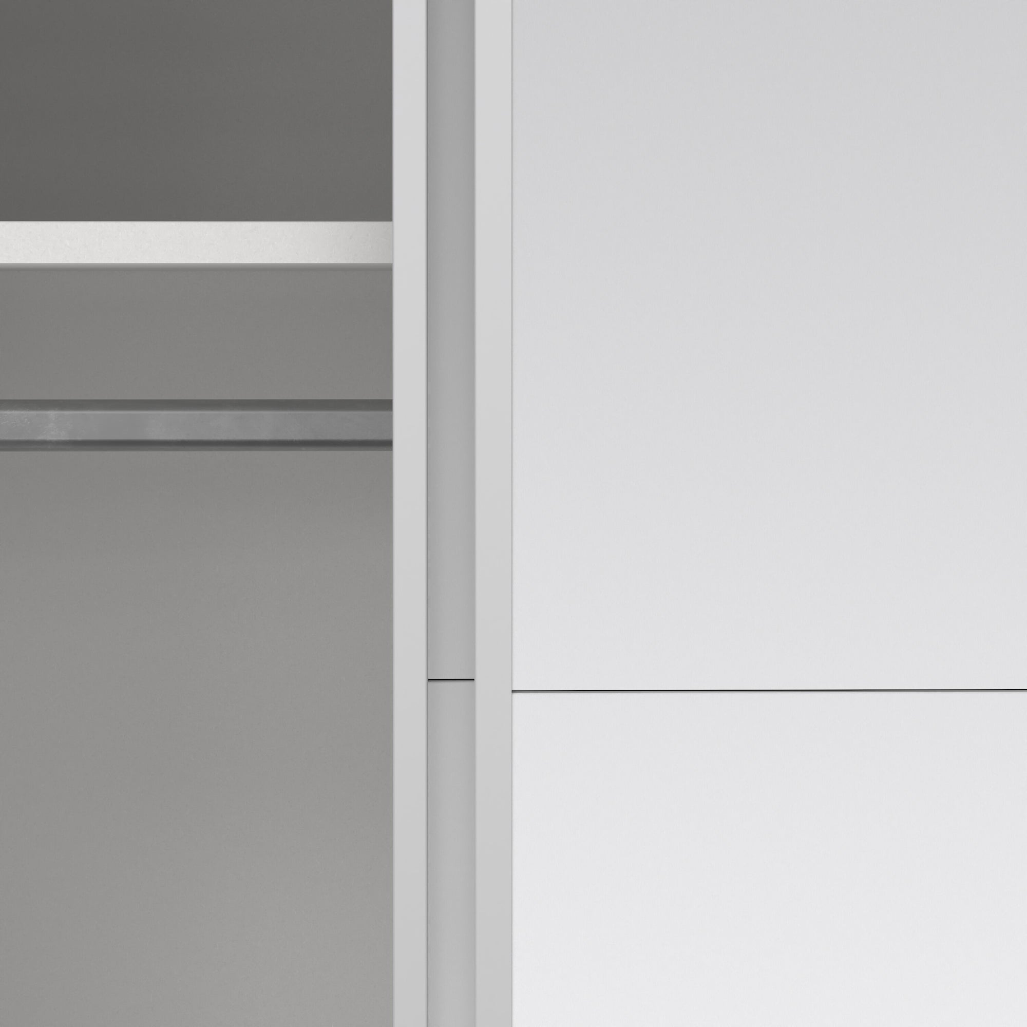 RAGNOR | ארון דלתות הזזה בחיפוי מלמין ומראות