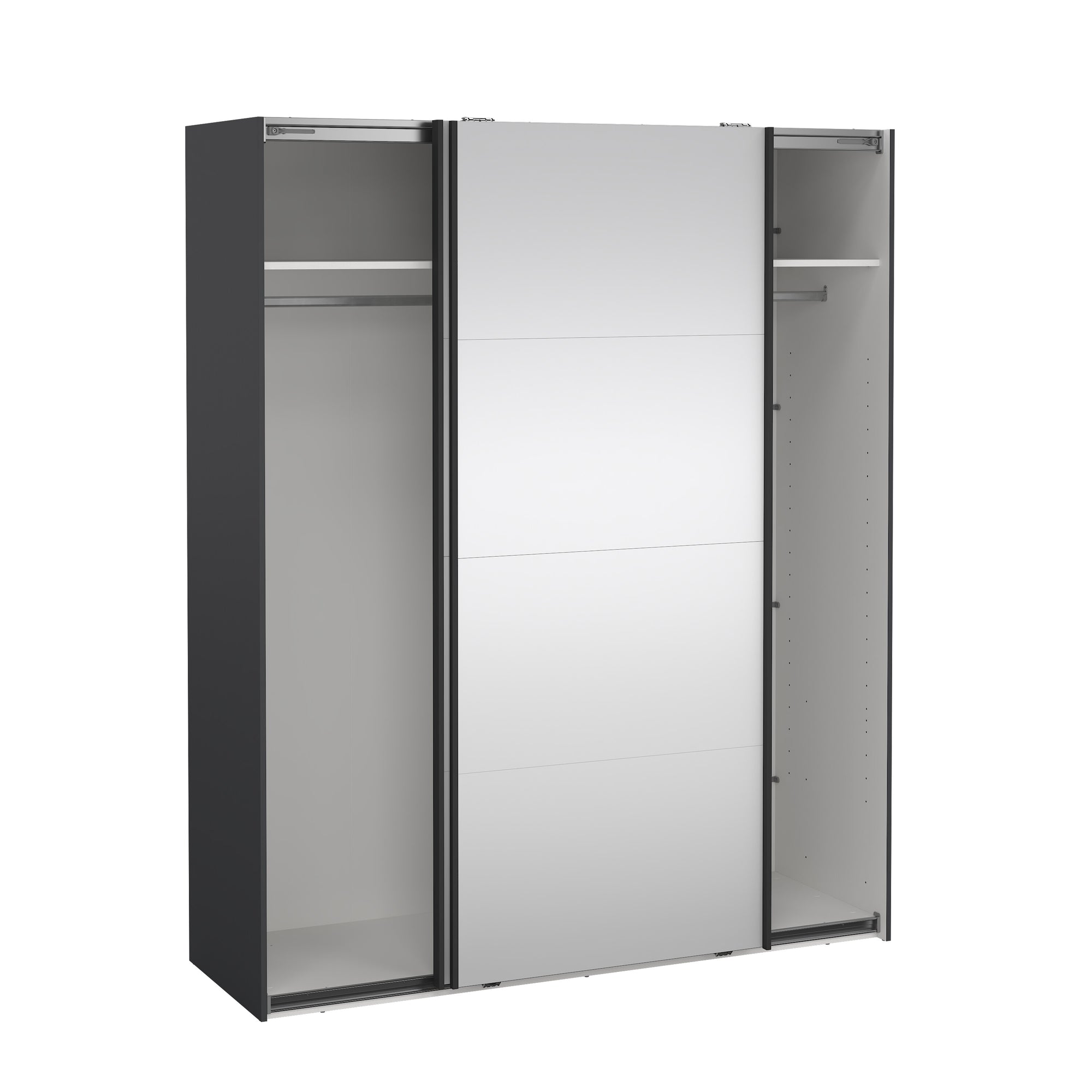 MJOLO | ארון דלתות הזזה בחיפוי מלמין ומראות