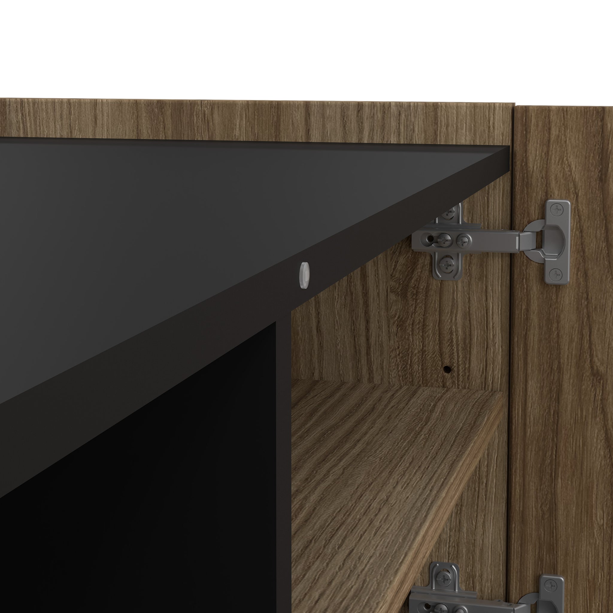 HATCH | מזנון נורדי עם מגירה, מדף פתוח ו-2 דלתות אחסון - KUALA