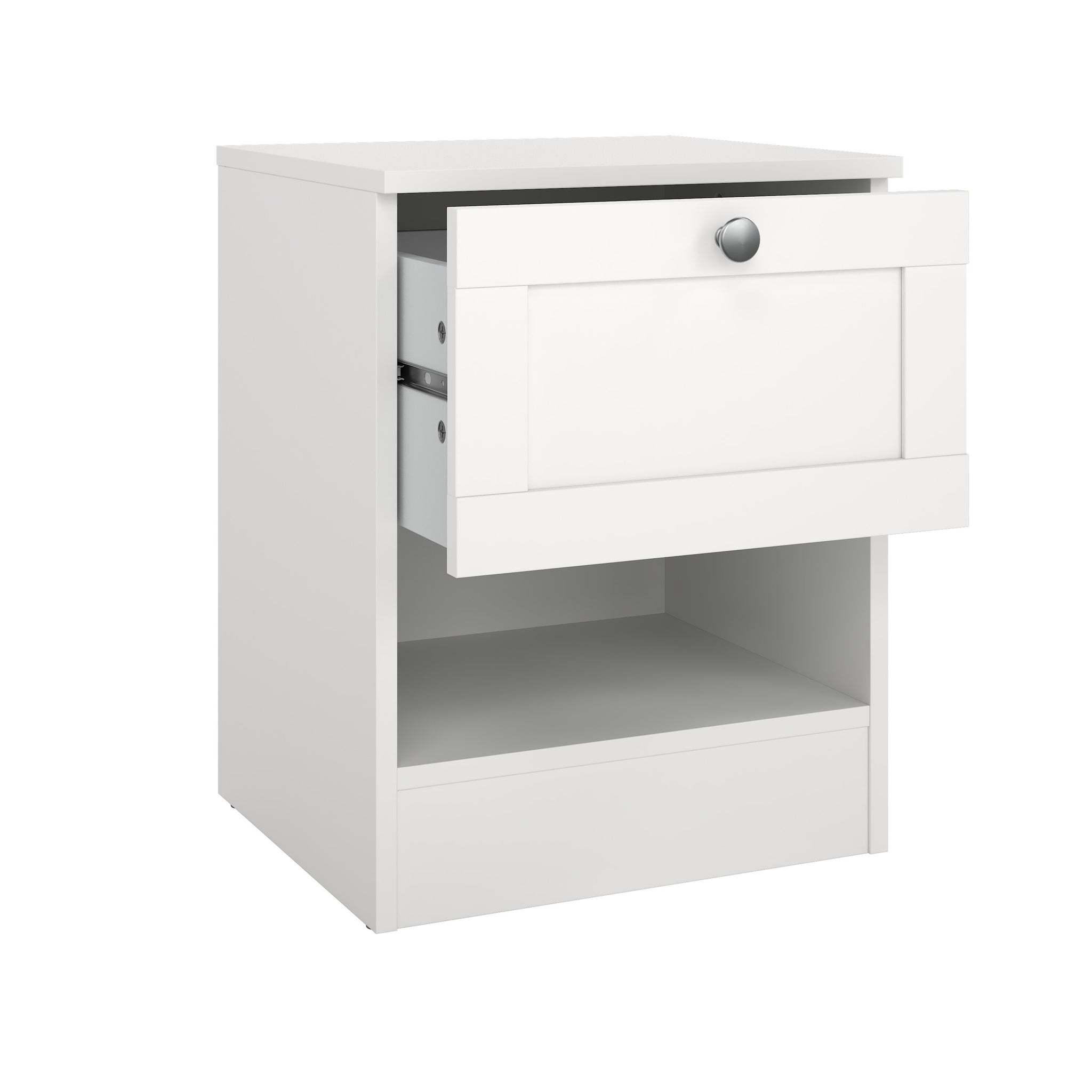 COMET | שידת לילה 40/36 ס"מ, עם מגירה ומדף פתוח - KUALA