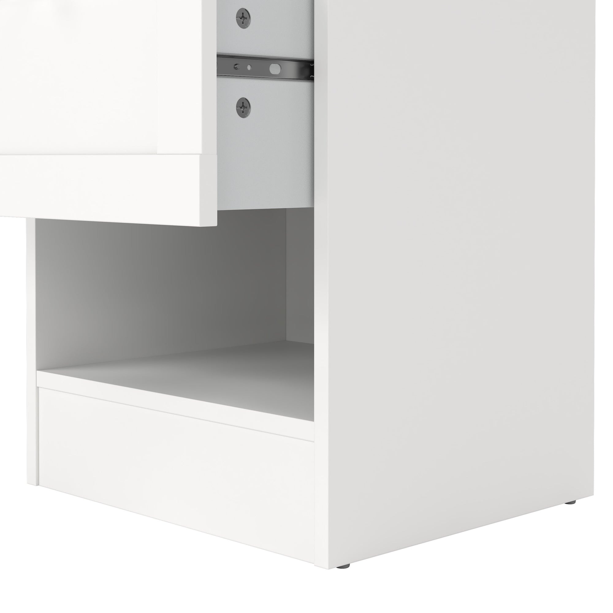 COMET | שידת לילה 40/36 ס"מ, עם מגירה ומדף פתוח - KUALA