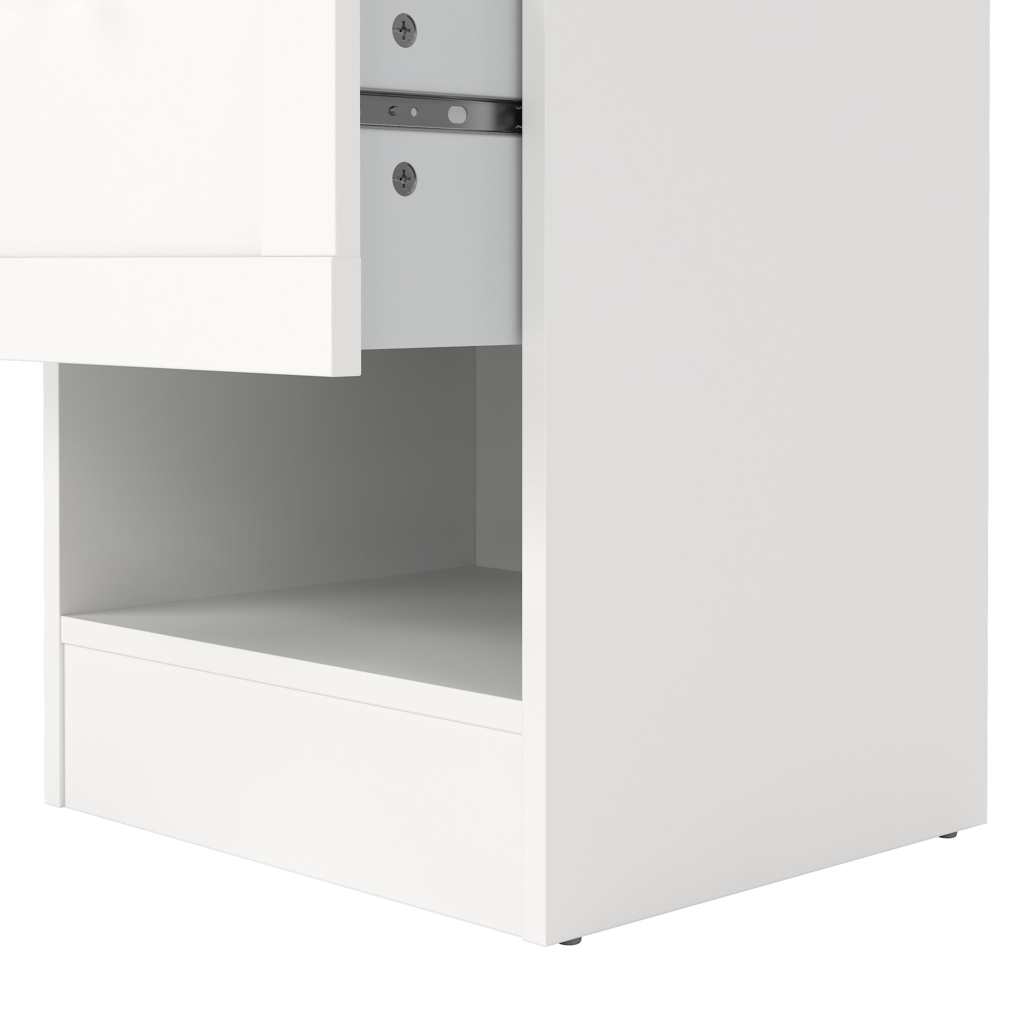 COMET | שידת לילה 40/36 ס"מ, עם מגירה ומדף פתוח - KUALA