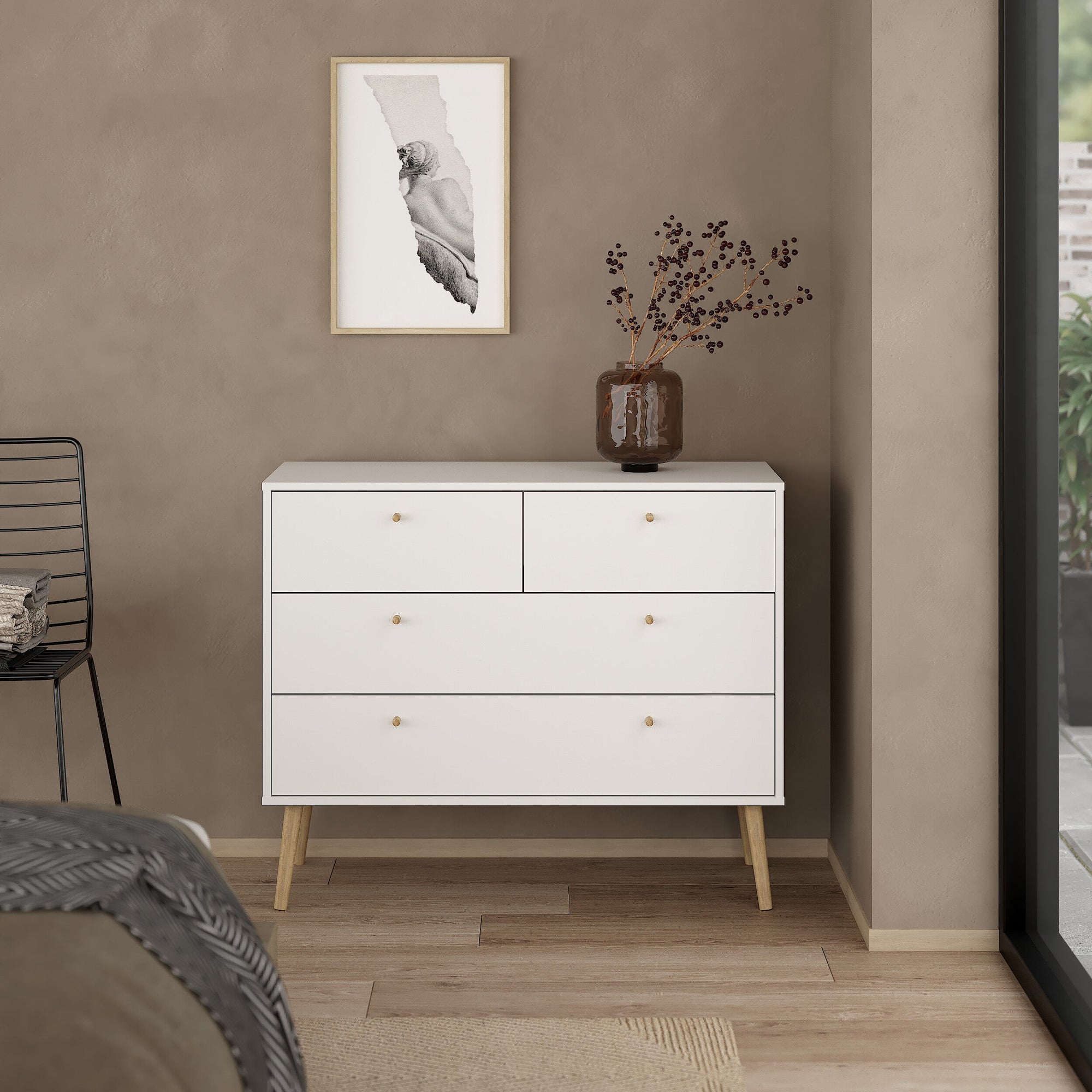 JUNI | קומודה עם 4 מגירות - KUALA