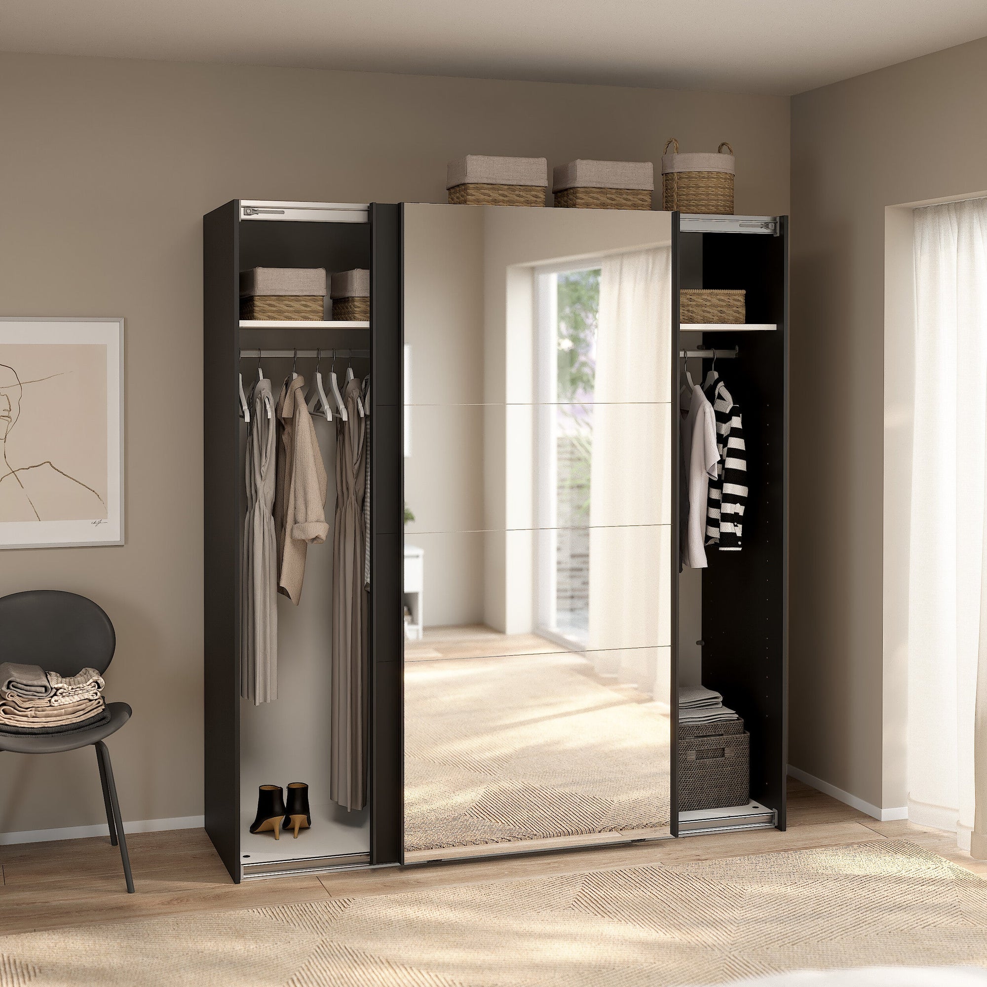 ROLFA | ארון דלתות הזזה בחיפוי מלמין