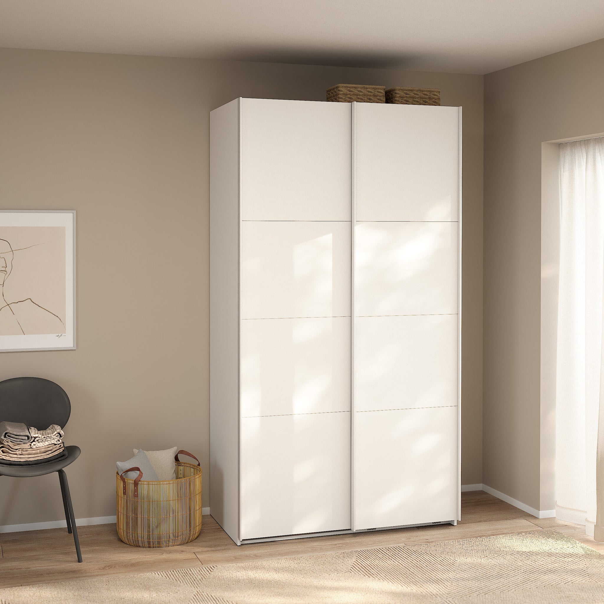 HAKUVAR | ארון דלתות הזזה בחיפוי מלמין - KUALA