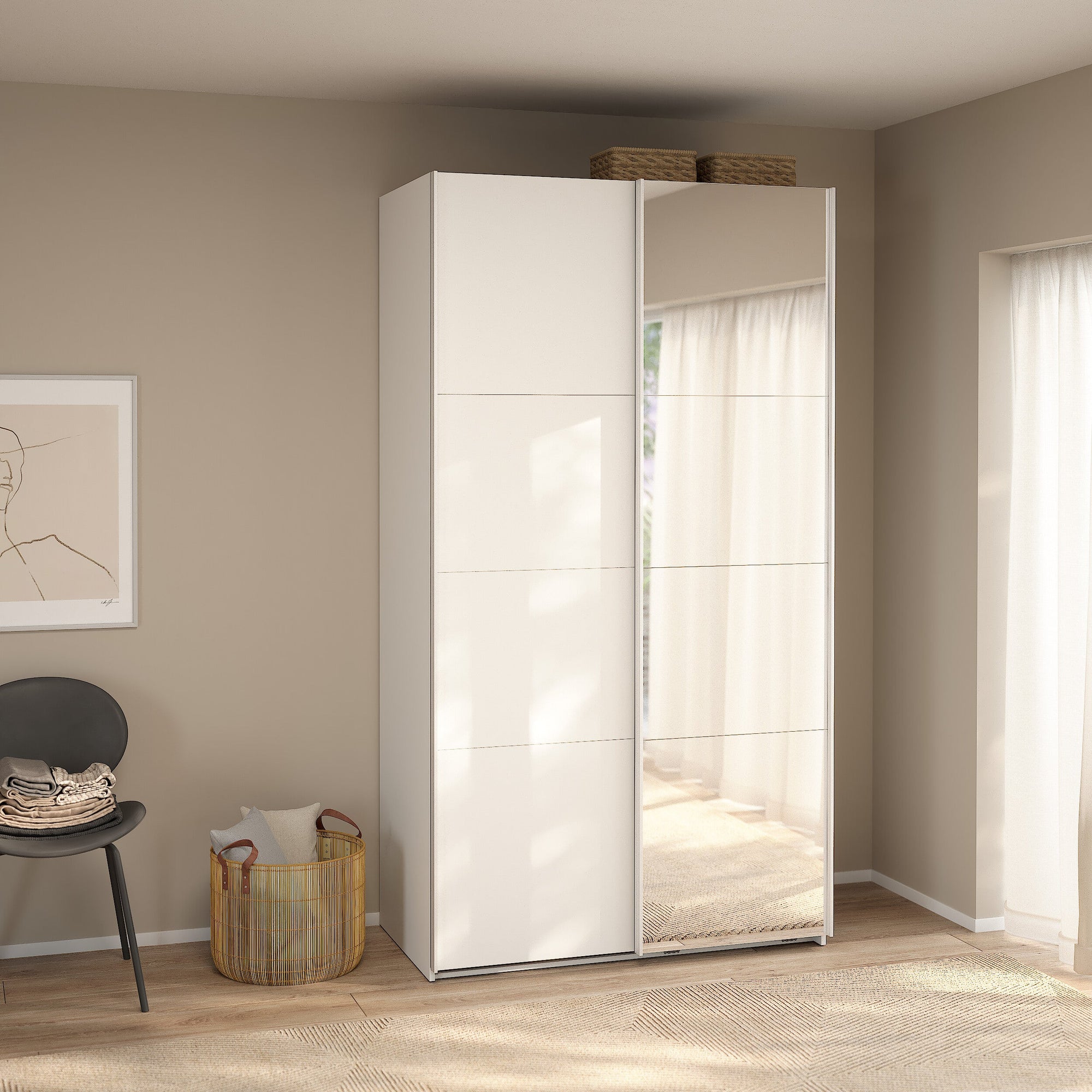 YRSALIN | ארון דלתות הזזה בחיפוי מלמין - KUALA