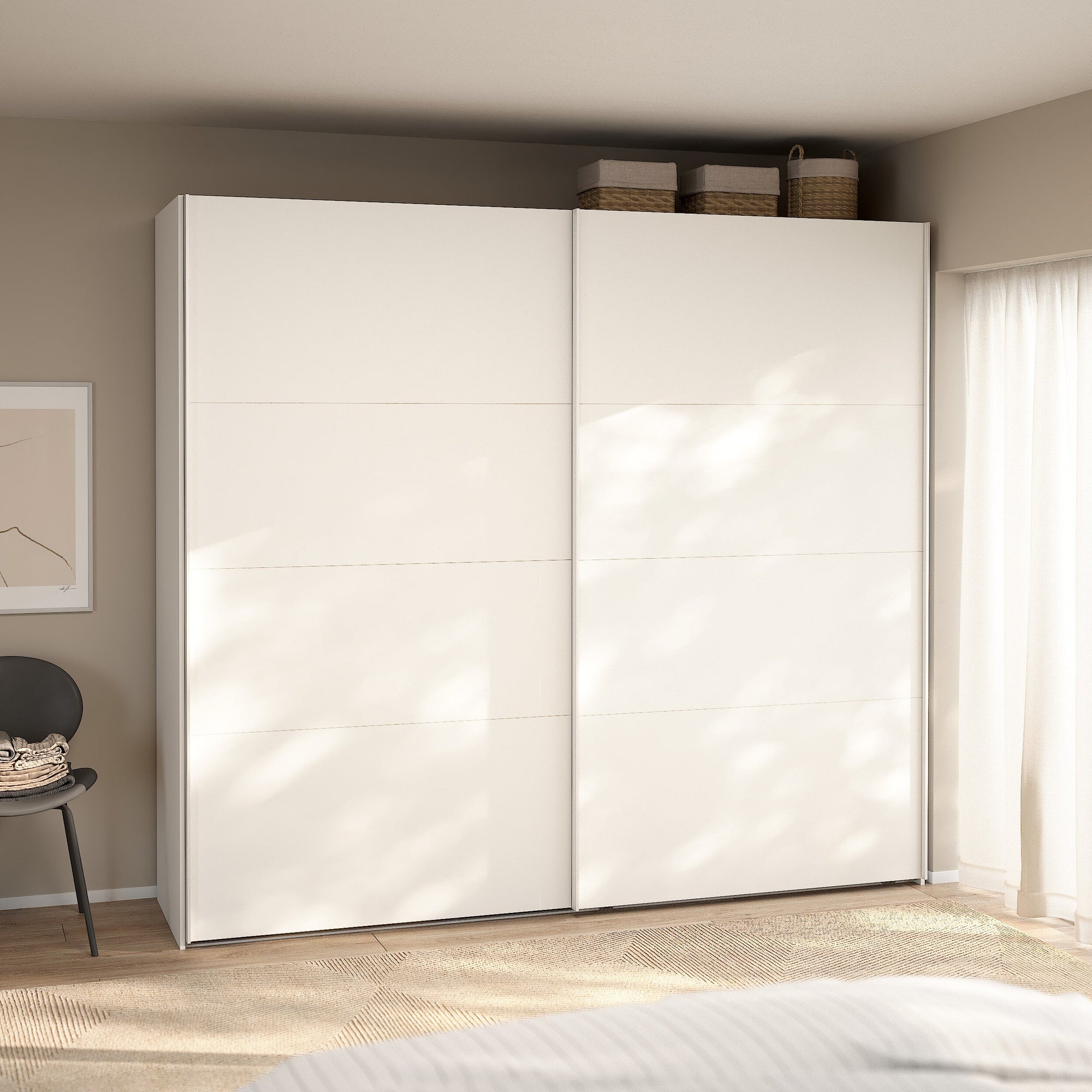 SIGVI | ארון דלתות הזזה בחיפוי מלמין