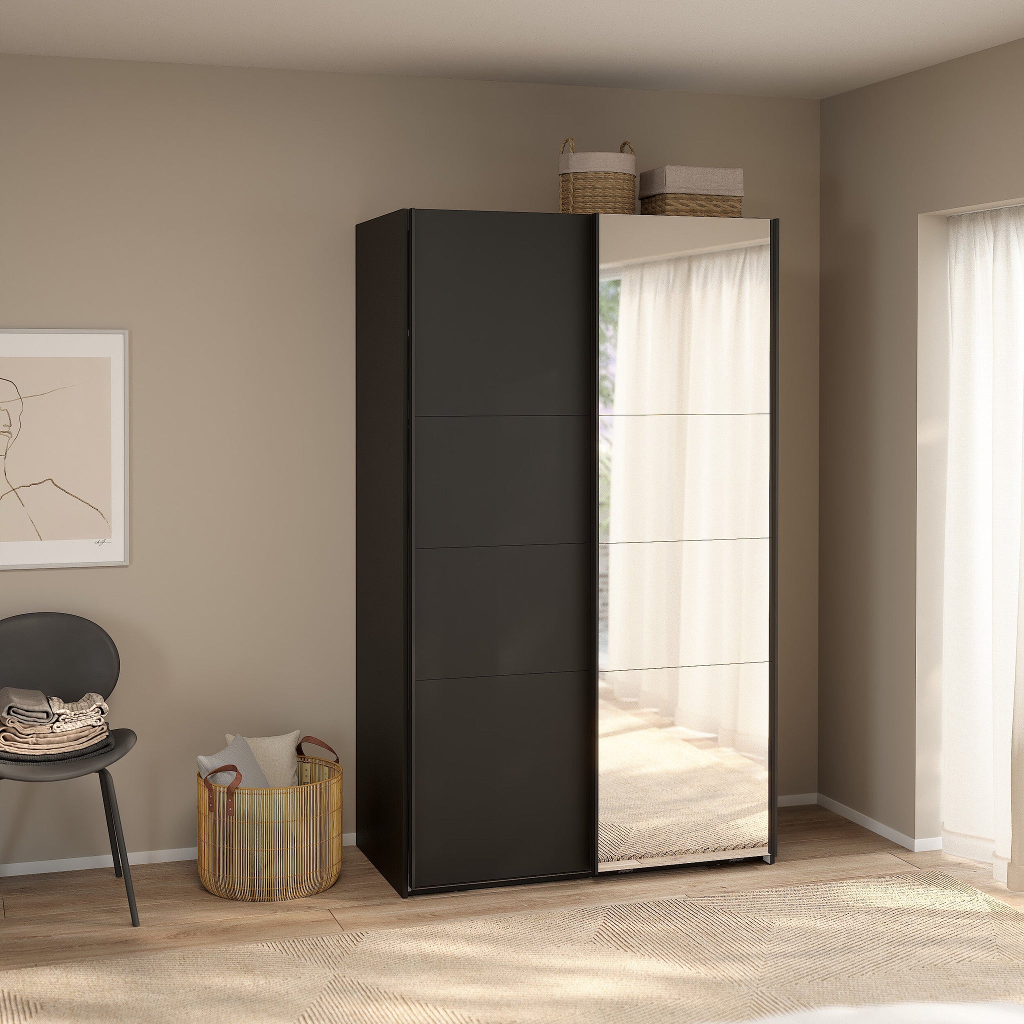 ROARA | ארון דלתות הזזה בחיפוי מלמין - KUALA