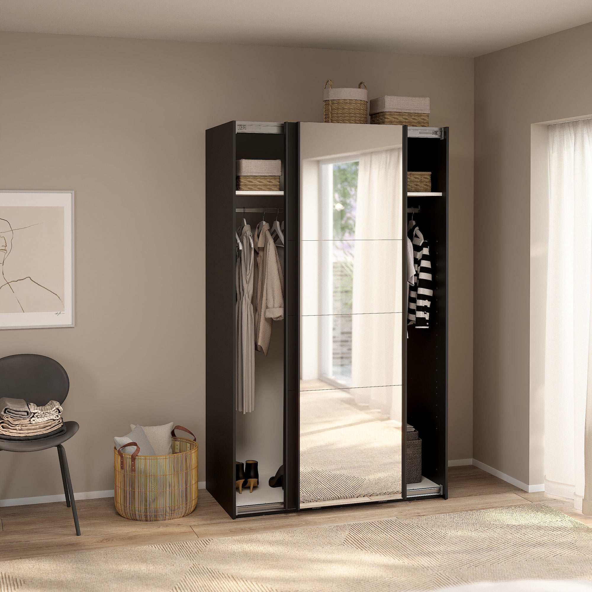 ROARA | ארון דלתות הזזה בחיפוי מלמין - KUALA