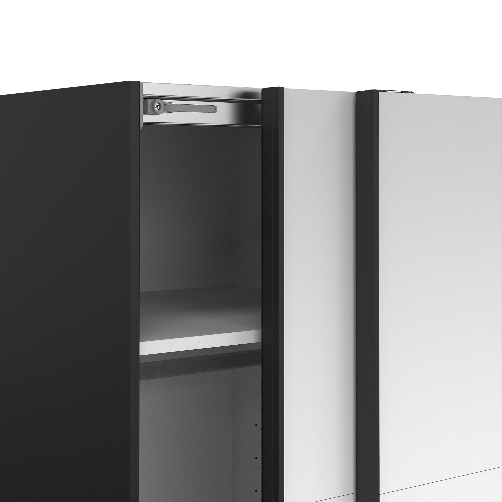 KARST | ארון דלתות הזזה בחיפוי מלמין ומראות - KUALA