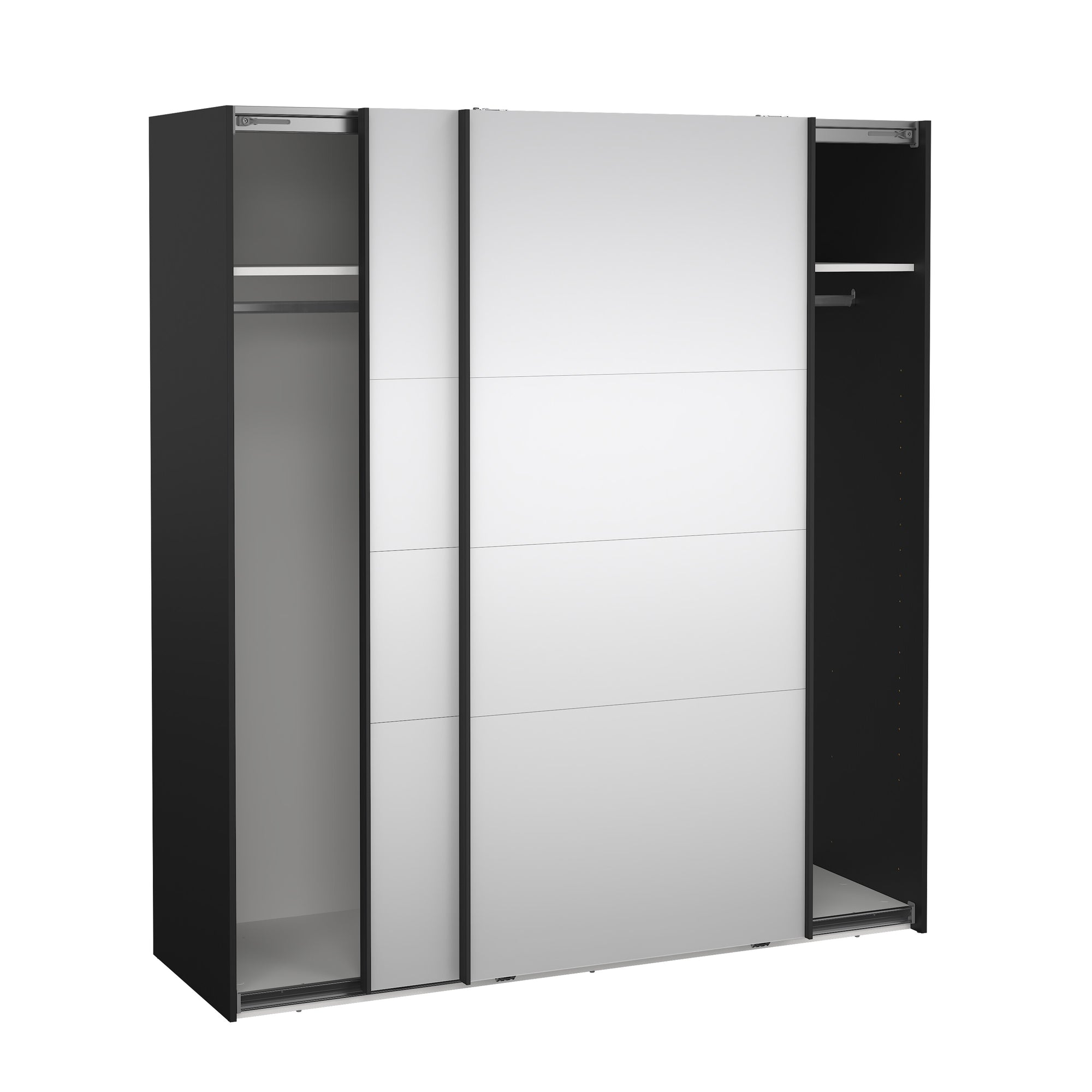 MAGIN | ארון דלתות הזזה בחיפוי מלמין ומראות - KUALA