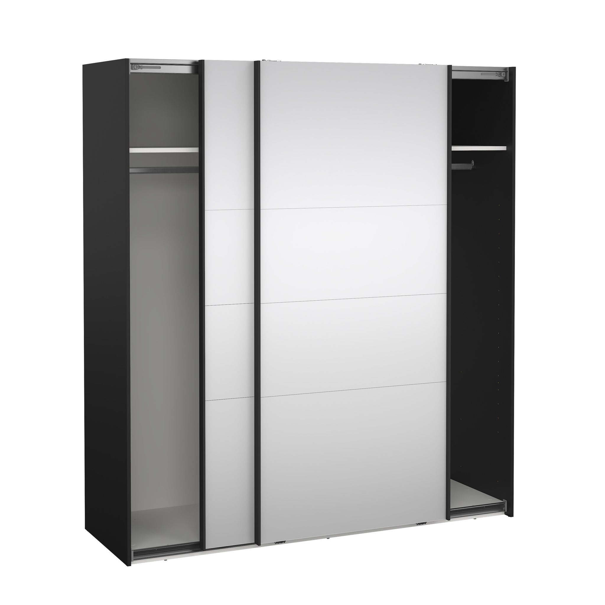 MAGIN | ארון דלתות הזזה בחיפוי מלמין ומראות - KUALA