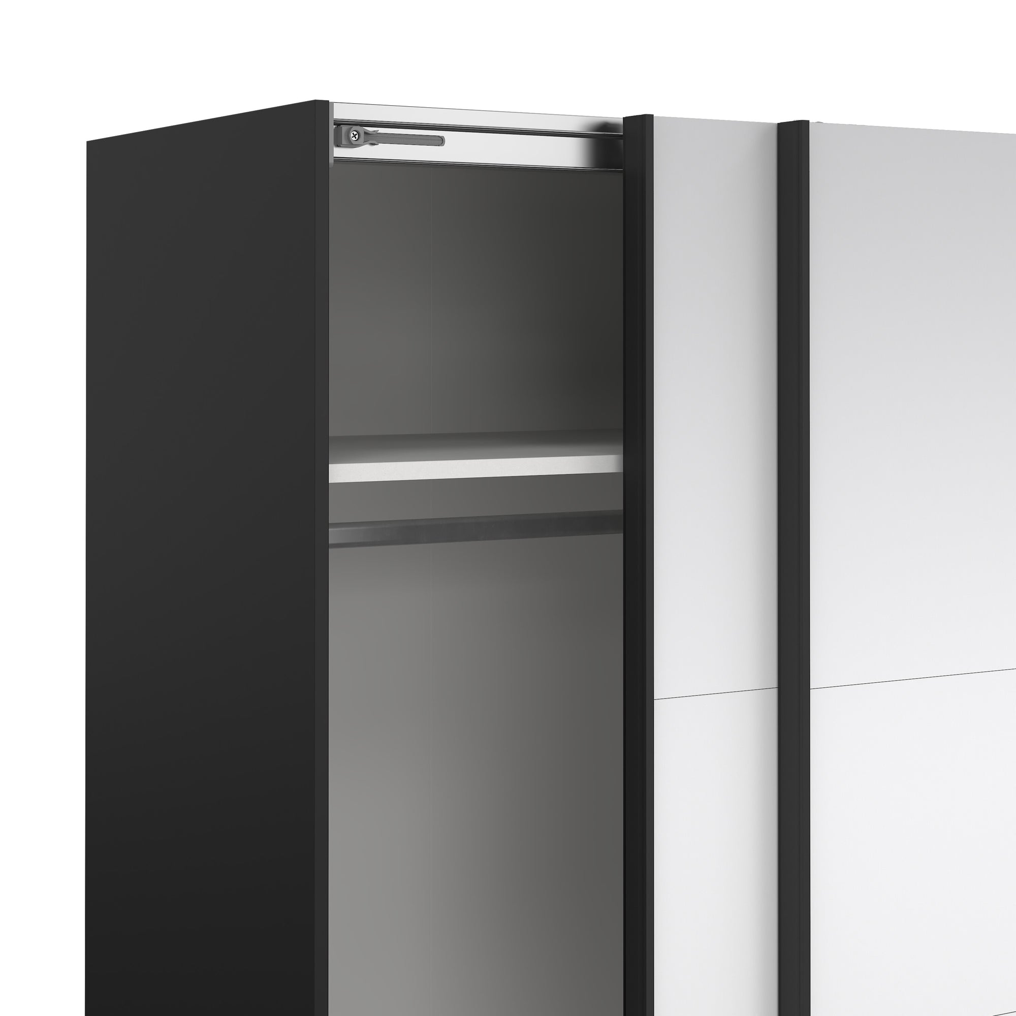 MAGIN | ארון דלתות הזזה בחיפוי מלמין ומראות - KUALA