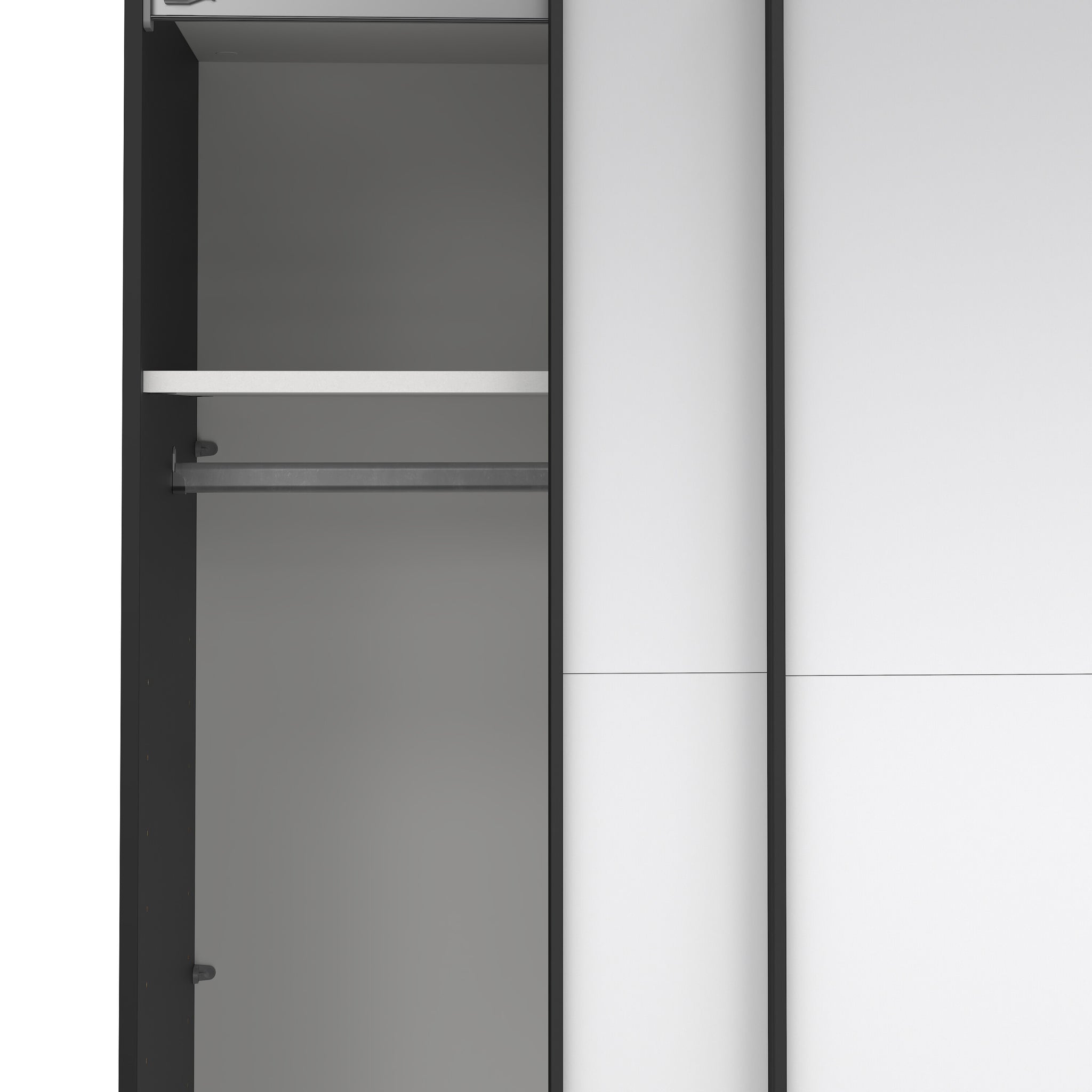 MAGIN | ארון דלתות הזזה בחיפוי מלמין ומראות - KUALA