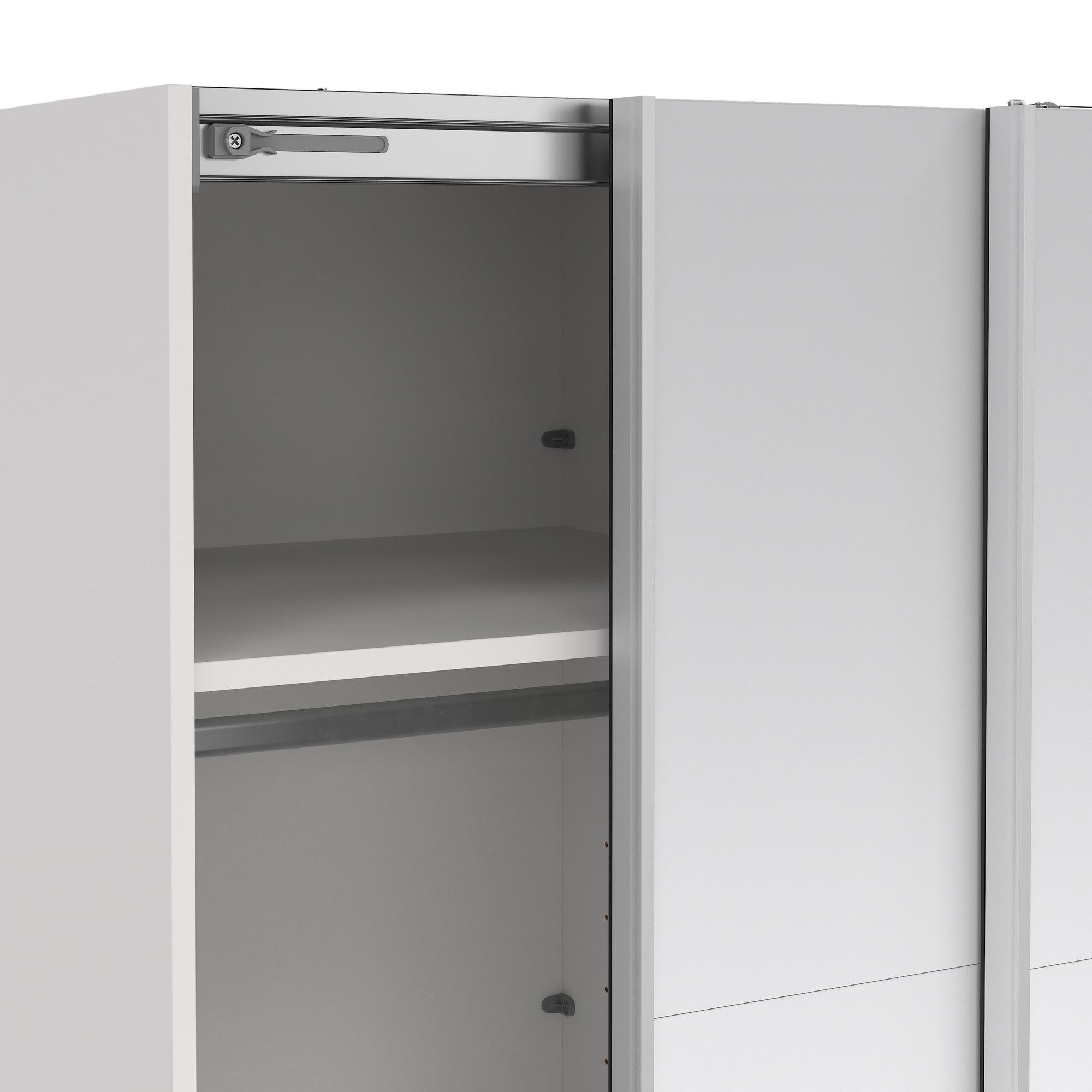 GORMA | ארון דלתות הזזה בחיפוי מלמין ומראות