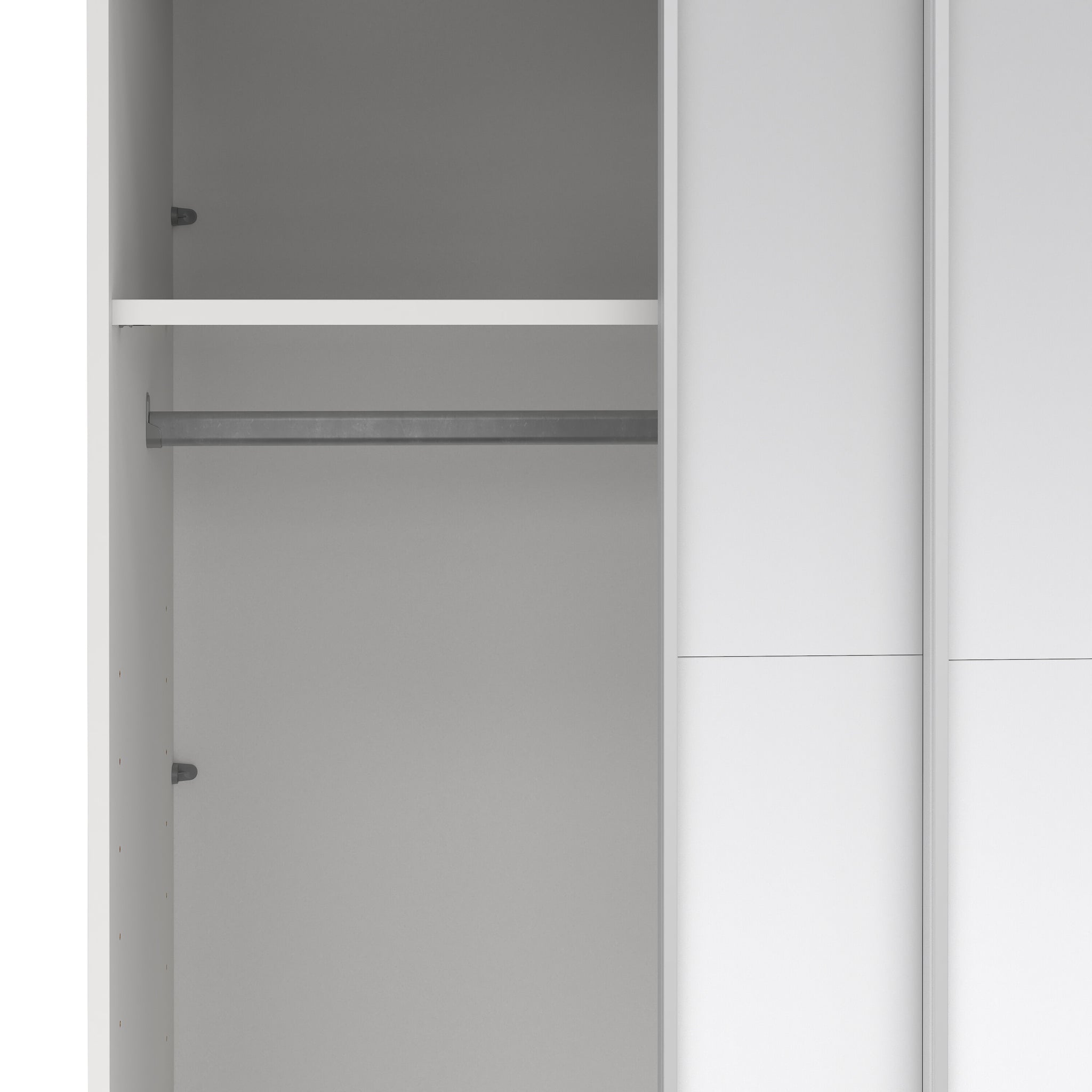 GORMA | ארון דלתות הזזה בחיפוי מלמין ומראות