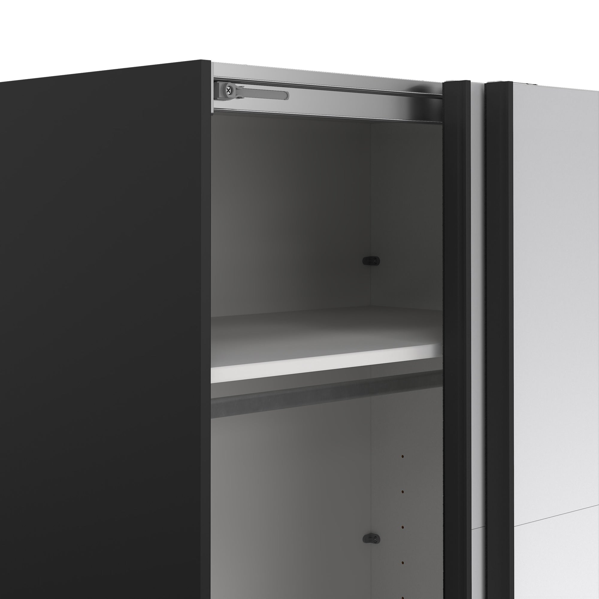 MIKAY | ארון דלתות הזזה בחיפוי מלמין ומראות