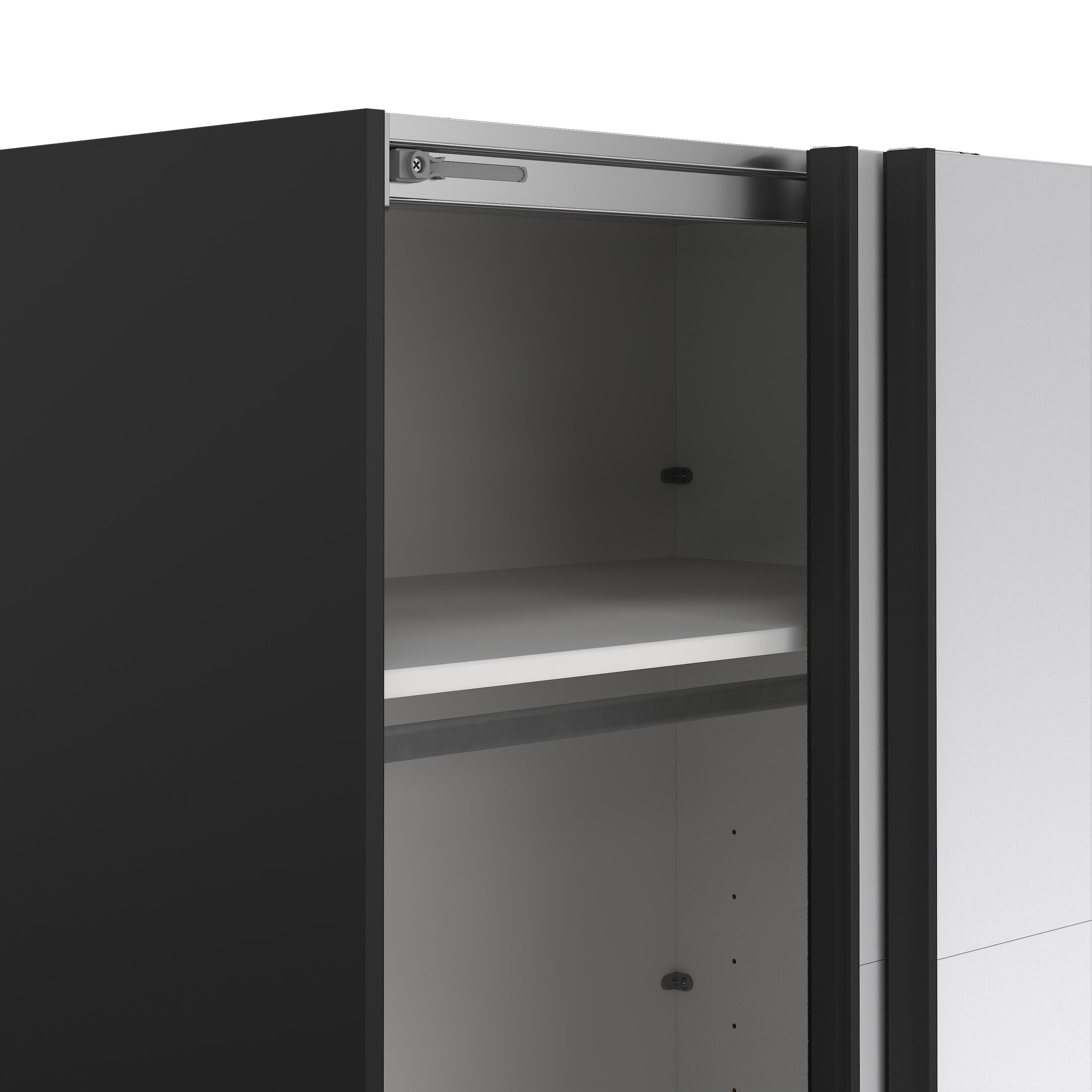 MIKAY | ארון דלתות הזזה בחיפוי מלמין ומראות