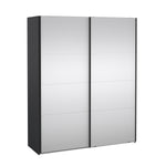 MIKAY | ארון דלתות הזזה בחיפוי מלמין ומראות