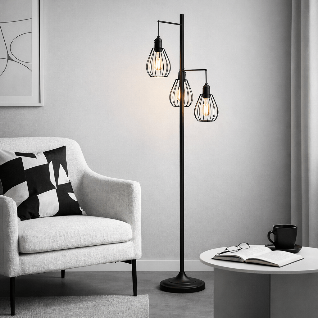 ARNEMA | מנורת עמידה מעוצבת ממתכת