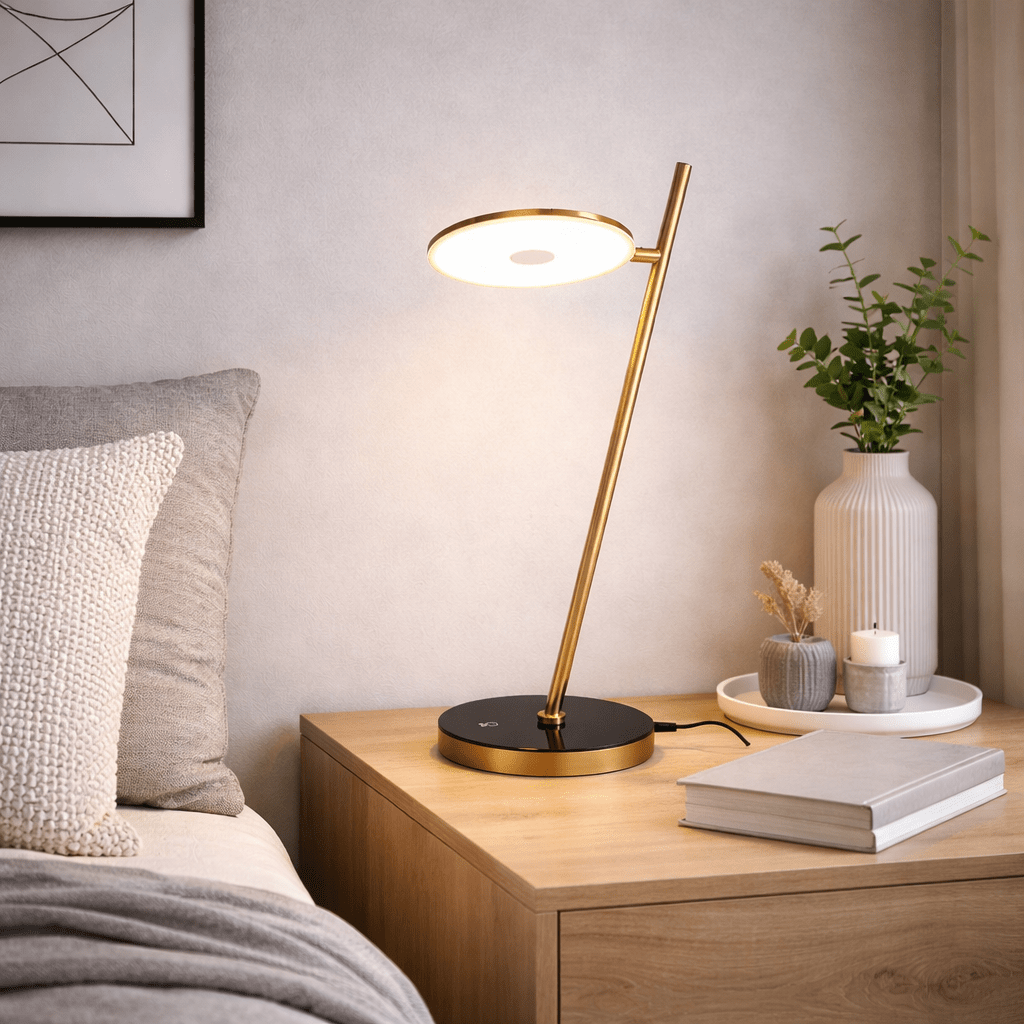 LINNARO | מנורת שולחן מעוצבת ממתכת