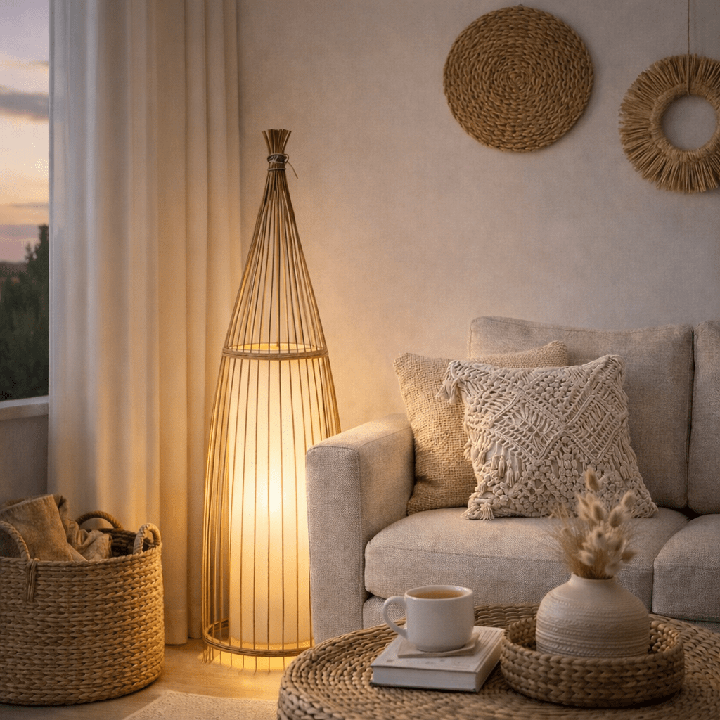 VENTO | מנורת עמידה מעוצבת מראטן