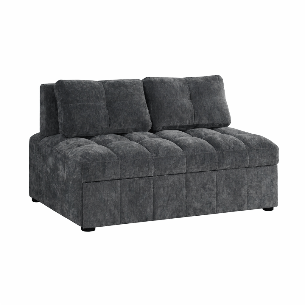 BOSKEN | ספה נפתחת למיטה, מרופדת בבד אריג - KUALA