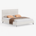 FREJA | מיטה מודרנית מרופדת בבד אריג