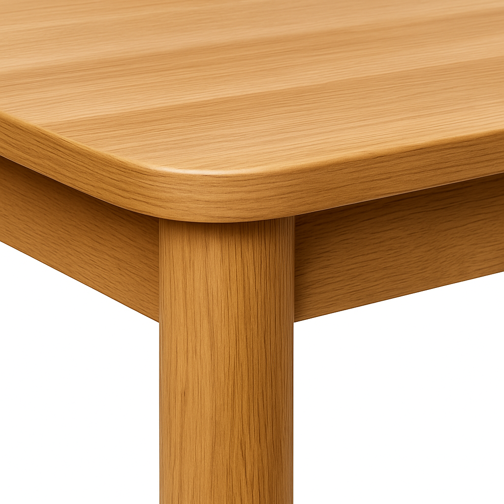 ARAMSA | שולחן אוכל מלבני 180/95 ס"מ, נפתח ל-280 ס"מ עד 12 סועדים