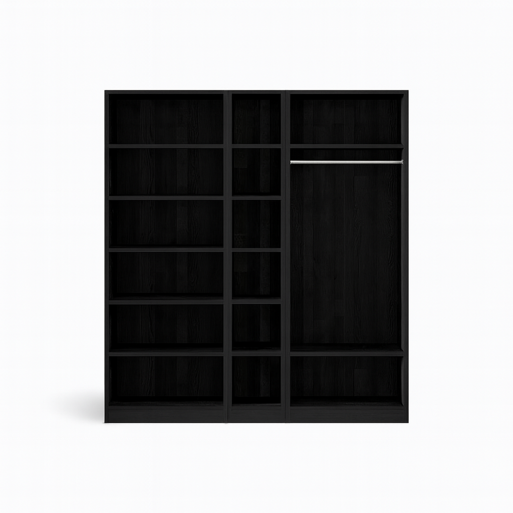 JORVIK | ארון דלתות פתיחה עשוי עץ תעשייתי בחיפוי מלמין