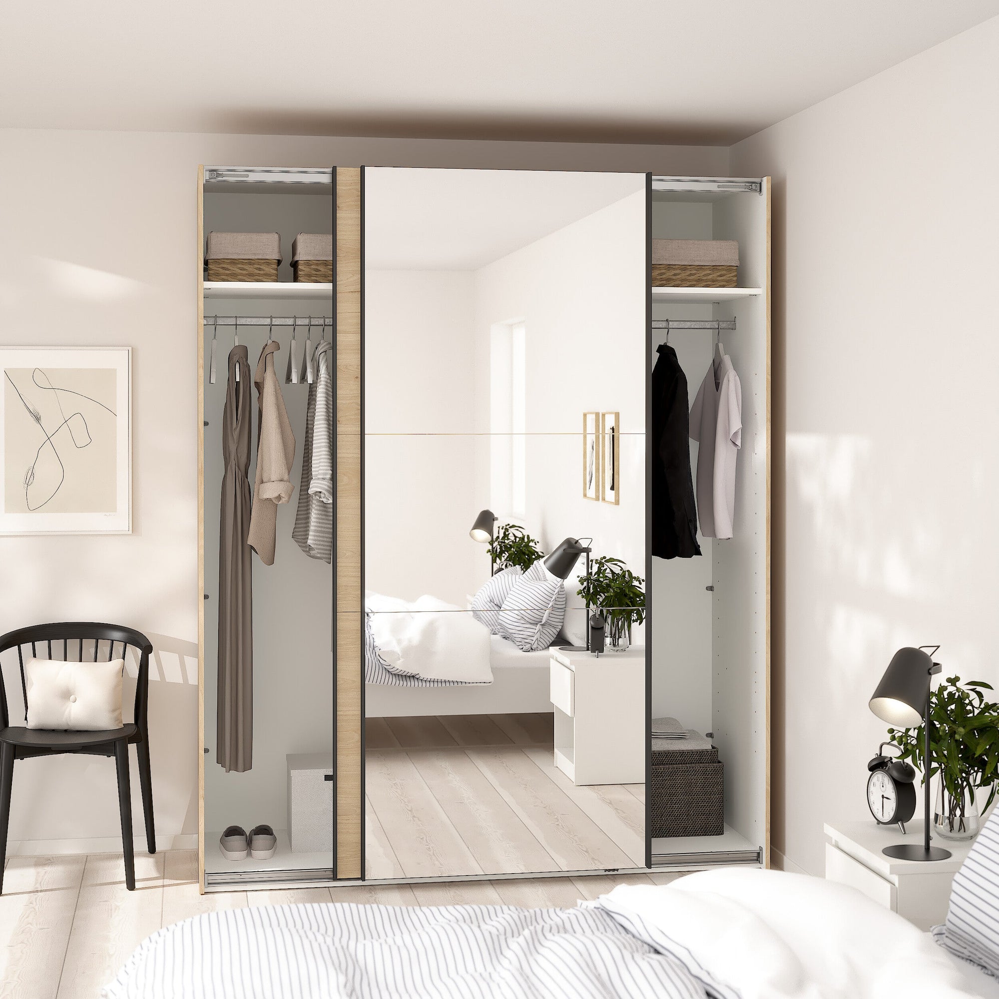 GISOYA | ארון דלתות הזזה בחיפוי מלמין - KUALA