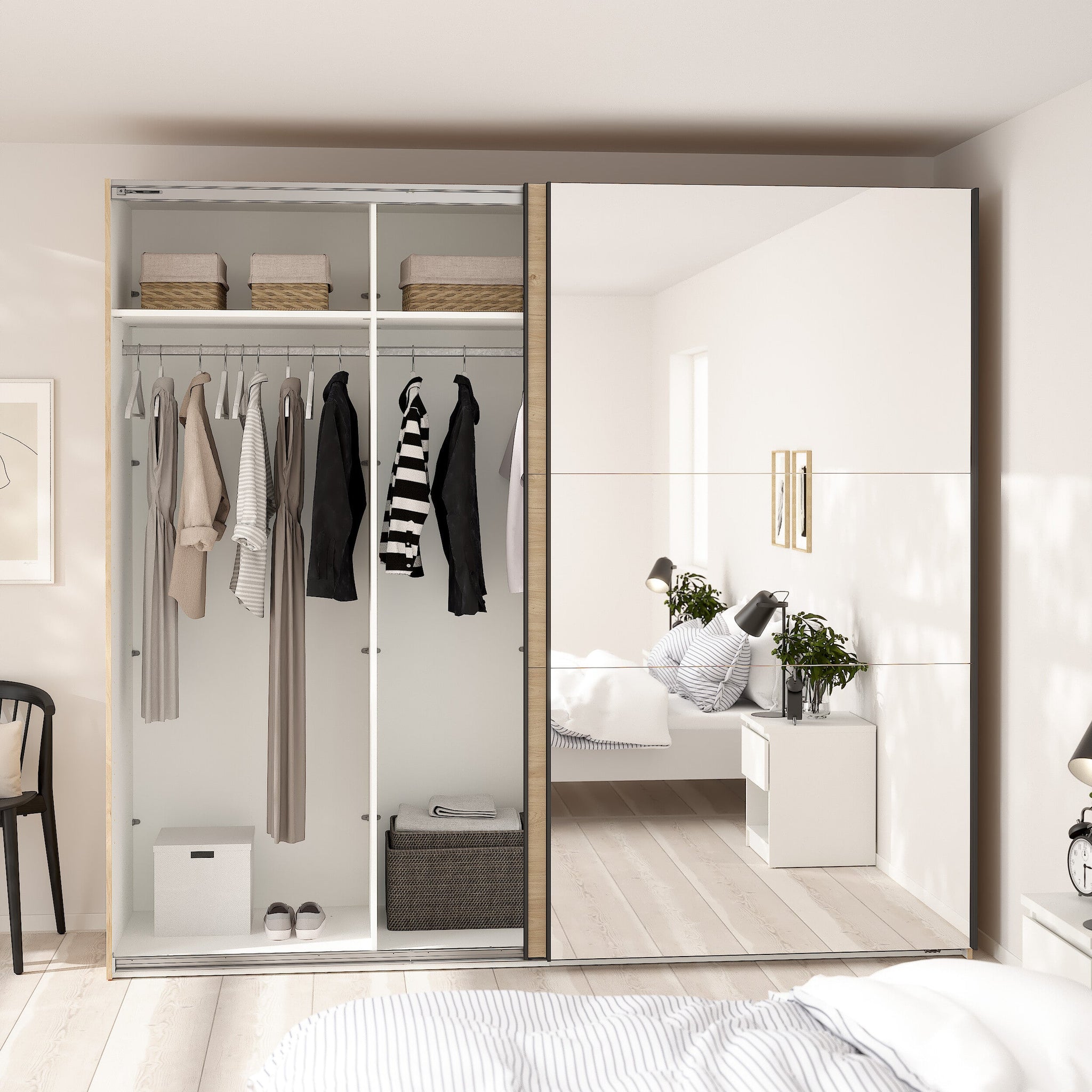 NILSRO | ארון דלתות הזזה בחיפוי מלמין - KUALA