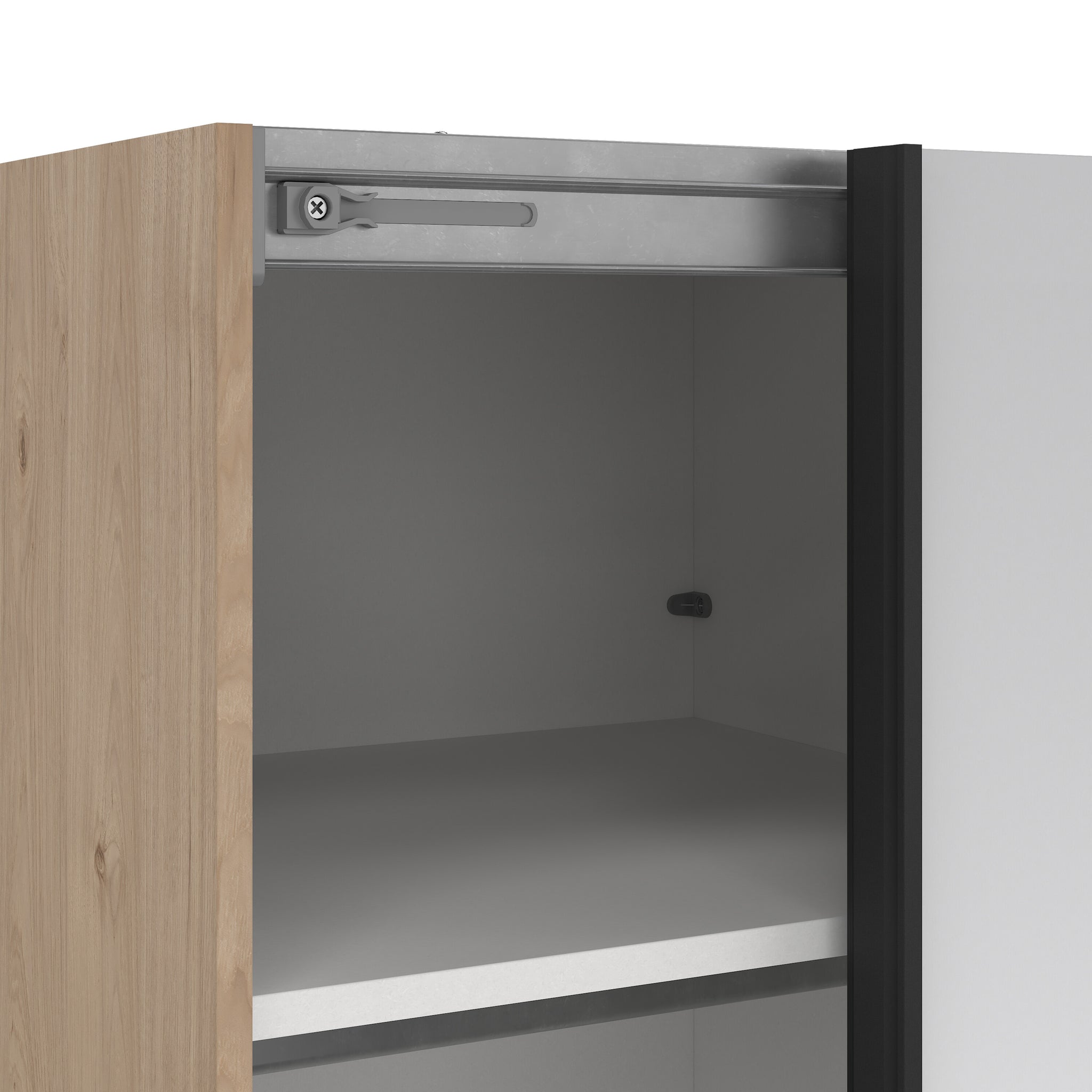 IVARM | ארון דלתות הזזה בחיפוי מלמין ומראות - KUALA