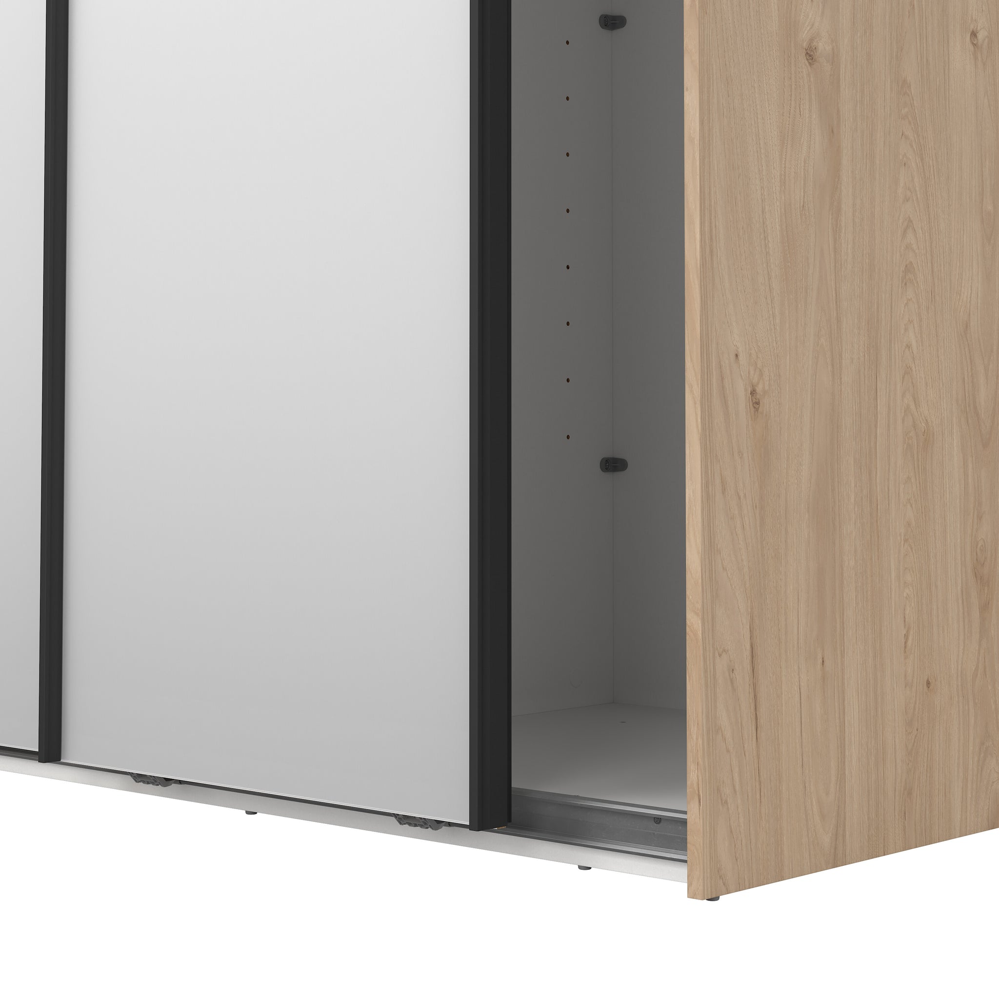 IVARM | ארון דלתות הזזה בחיפוי מלמין ומראות - KUALA