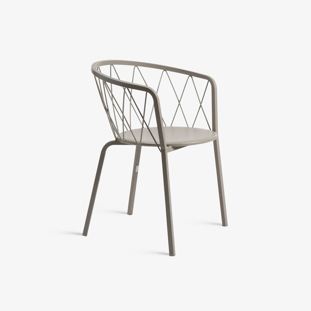 UMBERTO | כיסא גינה אקולוגי, מעוצב בסגנון מודרני