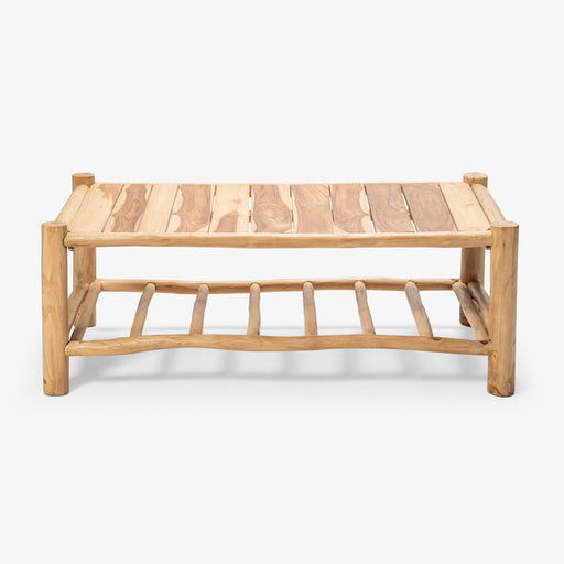 מעבר לעמוד מוצר Agrigento | שולחן גן כפרי מעץ טיק