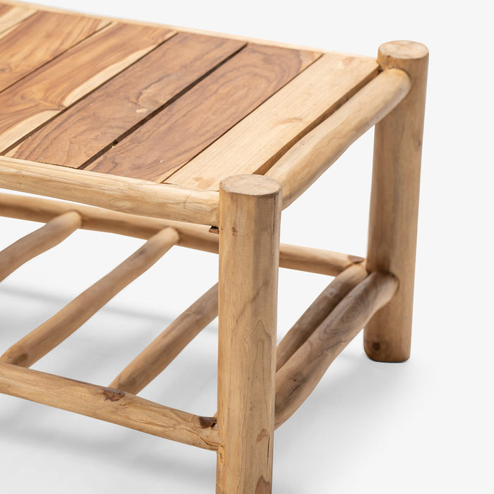 AGRIGENTO | שולחן גן כפרי מעץ טיק