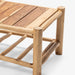 תמונה מזווית מספר 6 של המוצר AGRIGENTO | שולחן גן כפרי מעץ טיק