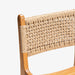 תמונה מזווית מספר 4 של המוצר KELL | כיסא בר בשילוב ראטן בגוון טבעי
