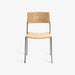 תמונה מזווית מספר 2 של המוצר LUNT | כיסא מעוצב בשילוב ברזל וראטן טבעי