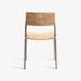 תמונה מזווית מספר 4 של המוצר LUNT | כיסא מעוצב בשילוב ברזל וראטן טבעי