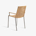 תמונה מזווית מספר 5 של המוצר ISHITA | כיסא מעוצב עם ידיות בשילוב ברזל וראטן טבעי