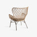 תמונה מזווית מספר 4 של המוצר LUELLA | כורסא בשילוב ברזל וראטן טבעי