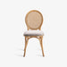תמונה מזווית מספר 2 של המוצר ROSH | כיסא מעץ טיק בשילוב ראטן בגוון כהה