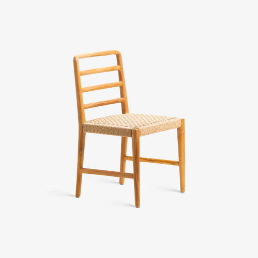 מעבר לעמוד מוצר ARJUN | כיסא בוהו שיק בשילוב ראטן קלוע בגוון טבעי