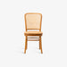 תמונה מזווית מספר 2 של המוצר KAMLESH | כיסא בוהו שיק בשילוב ראטן קלוע בגוון טבעי