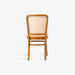 תמונה מזווית מספר 5 של המוצר KAMLESH | כיסא בוהו שיק בשילוב ראטן קלוע בגוון טבעי