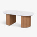 תמונה מזווית מספר 5 של המוצר ELY | שולחן סלון מעוצב בסגנון סקנדינבי